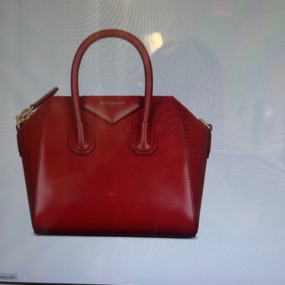 Givenchy Elegant Red Satchel